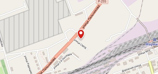 Гостиница на карте