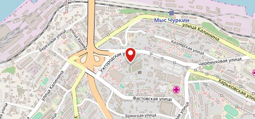 Гостиница «Меридиан» на карте