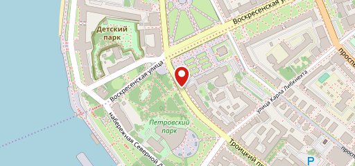 Гостиница на карте