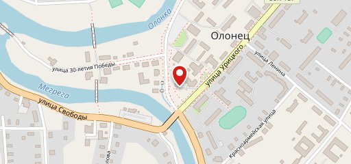 Олония на карте