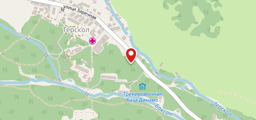 Гостиница Терскол на карте