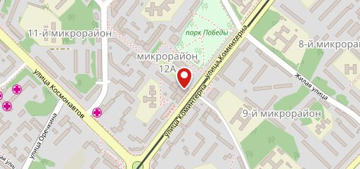 Фитнес-кафе Ежевика на карте