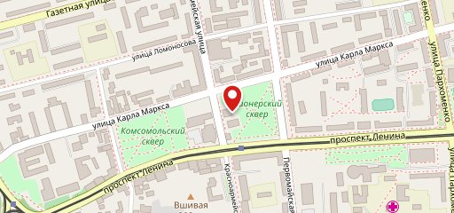 ГРАНАТ, кафе на карте