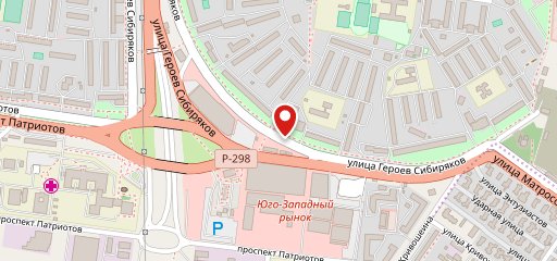 Гранат на карте