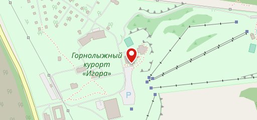 Всесезонный курорт «Игора» на карте