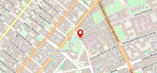 Сквер на карте
