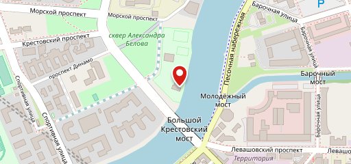 Гребной клуб на карте