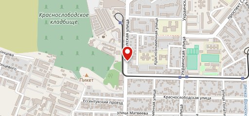 Гречневая булочка на карте