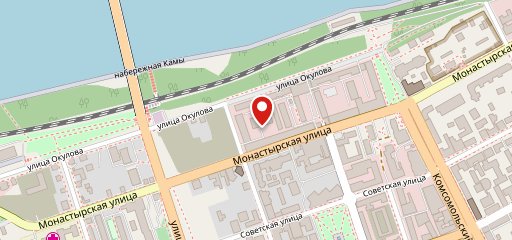 Пермский на карте
