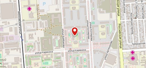 Green на карте