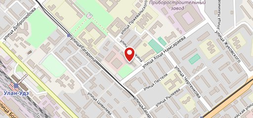 Зелёная поляна на карте