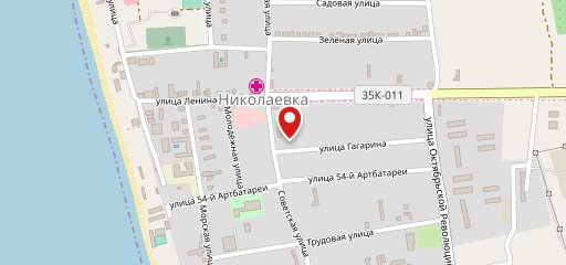 Green на карте