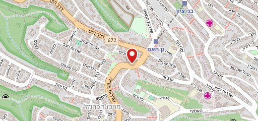 Greg קפה גרג אודיטוריום חיפה на карте