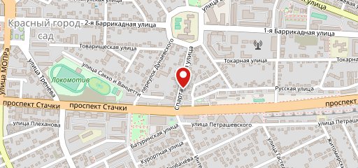 Гридневъ - Хлебъ на карте