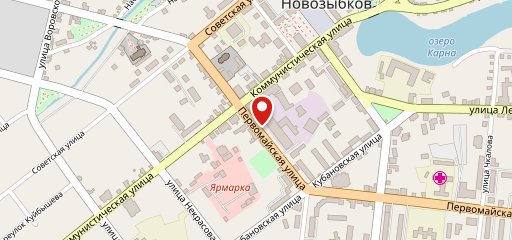 Баку на карте