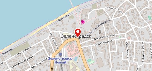 Гриль на море на карте