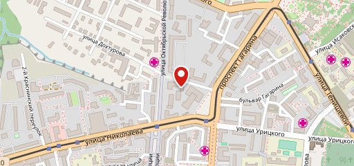 Решётка на карте