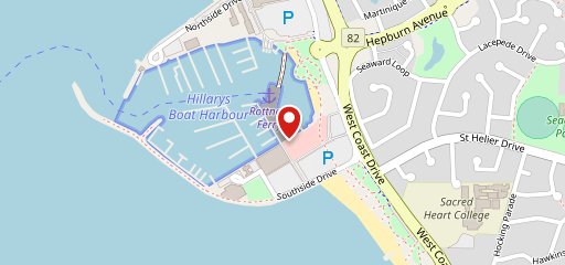 Grill'd Burgers - Hillarys на карте