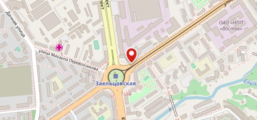 Грильница на карте