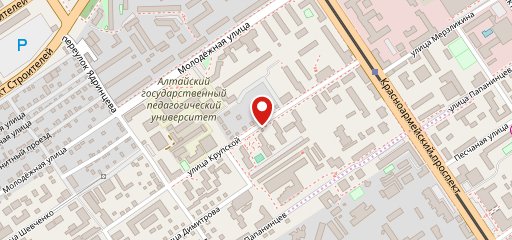 Грин на карте