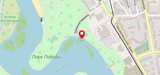 Гринзона на карте