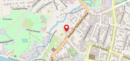 Жаровня на карте