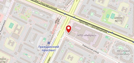 Громов на карте
