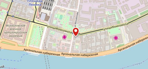 Кинза на карте