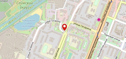 Грузинский дворик на карте