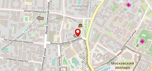 Грузинское подворье на карте