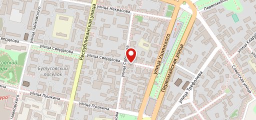 Губернский на карте