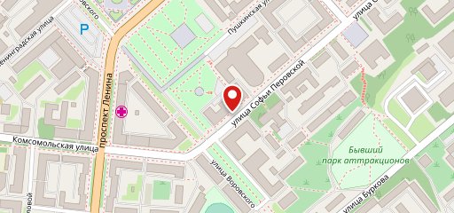 Губернский на карте