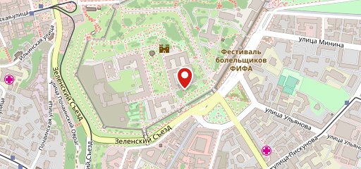 Губернское на карте