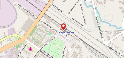 Кафе Гудок на карте