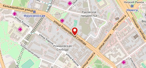 Гульба на карте