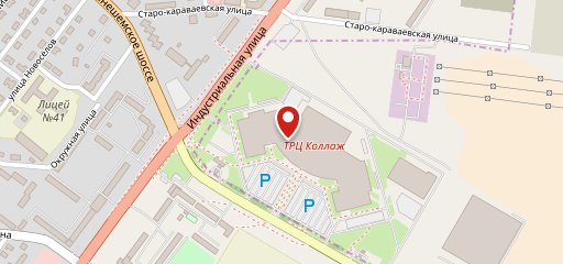 Гульханум, Кафетерий на карте