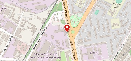 ГУП ЧР ИПК Чувашия (столовая) на карте
