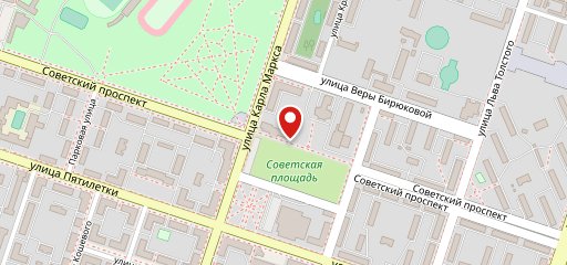 Гурман, Столовая на карте