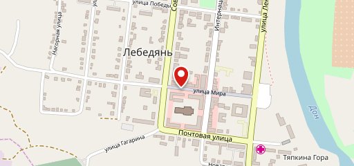 Густо на карте