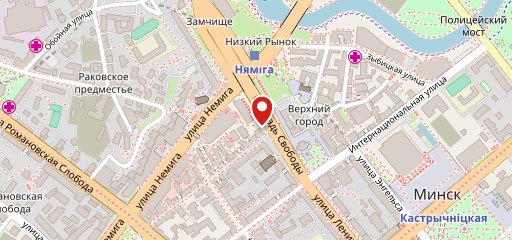 Густо на карте