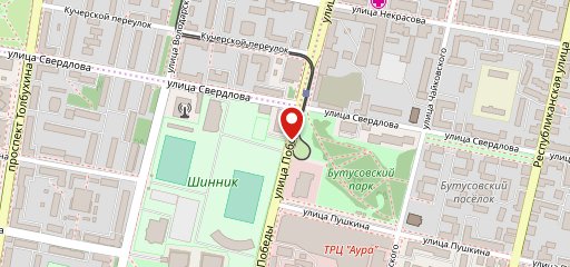 Гиробар на карте