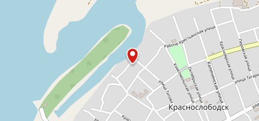 Гостиница на карте