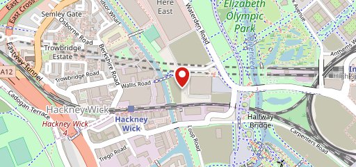 Hackney Bridge на карте