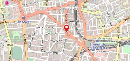 Shoryu Ramen Shoreditch на карте