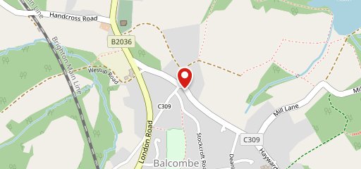 The Half Moon Inn Balcombe на карте