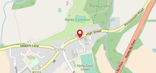 Half Moon Inn Accommodation in Woking на карте
