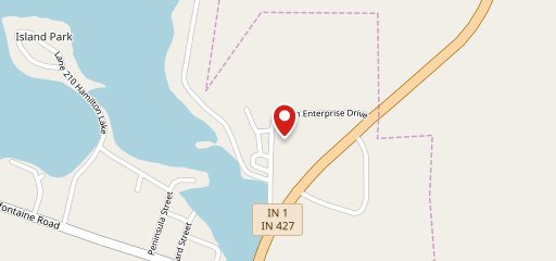 Hamilton Lake Drive in на карте