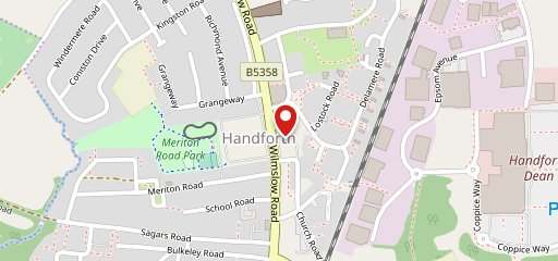 Handforth Indian Takeaway на карте