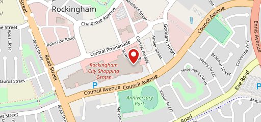 Han's Cafe Rockingham на карте