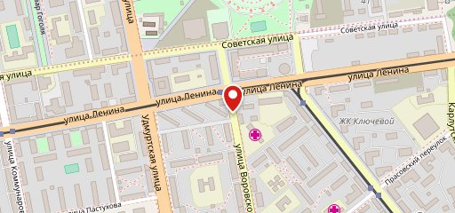 Happy Duck на Воровского на карте
